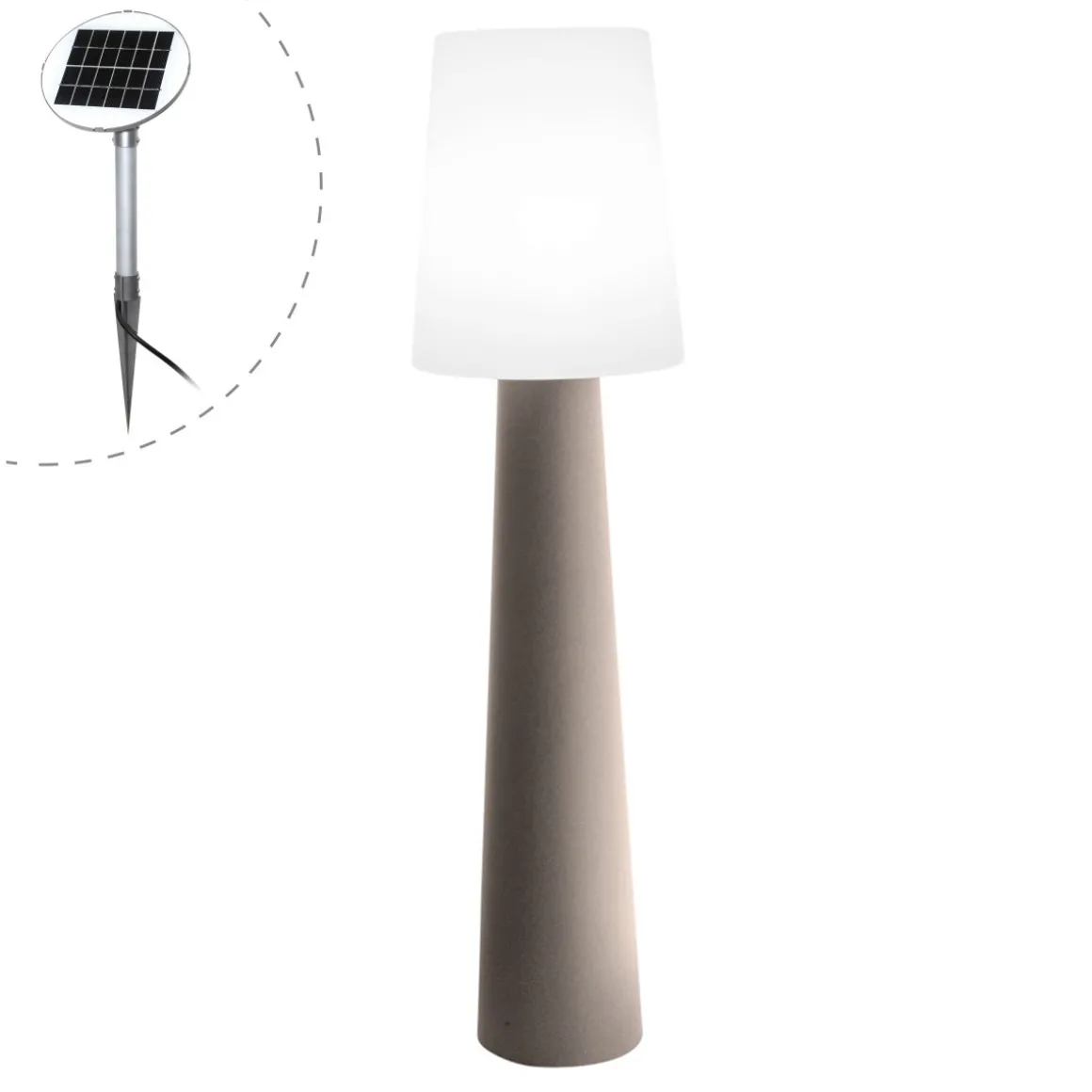 8 seasons design No. 1 LED Solarstehleuchte, Rückläufer