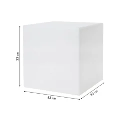 8 seasons design Shining Cube 33 LED Solar- / Dekoleuchte