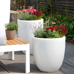 8 seasons design Shining Curvy Pot M Dekoleuchte