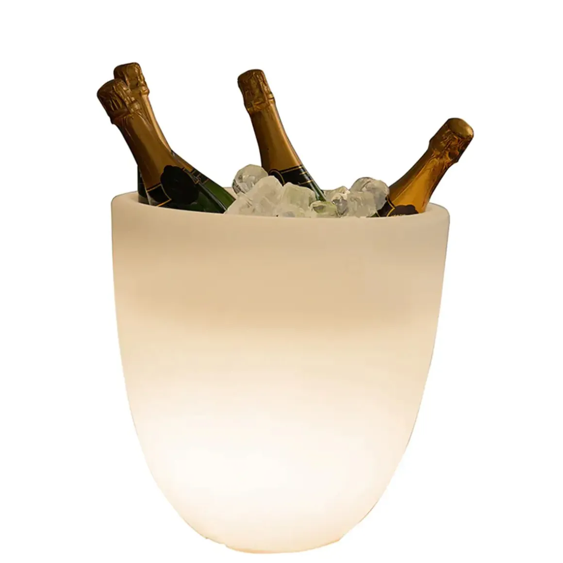 8 seasons design Shining Curvy Cooler Dekoleuchte & Weinkühler, Rückläufer