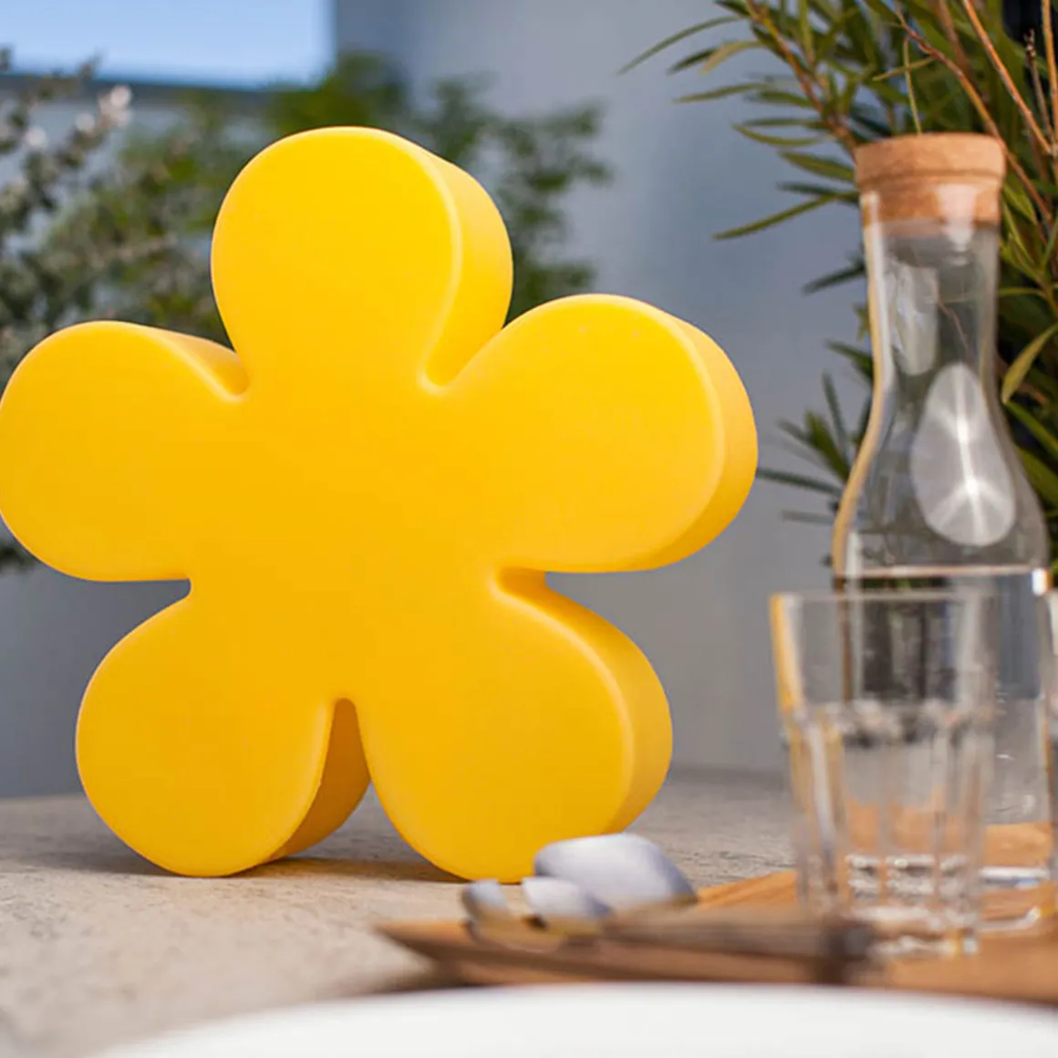 8 seasons design Shining Flower LED Solar- / Dekoleuchte, Ø: 40 cm
