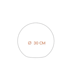 8 seasons design Shining Globe LED Solar- / Dekoleuchte, Ø: 30 cm