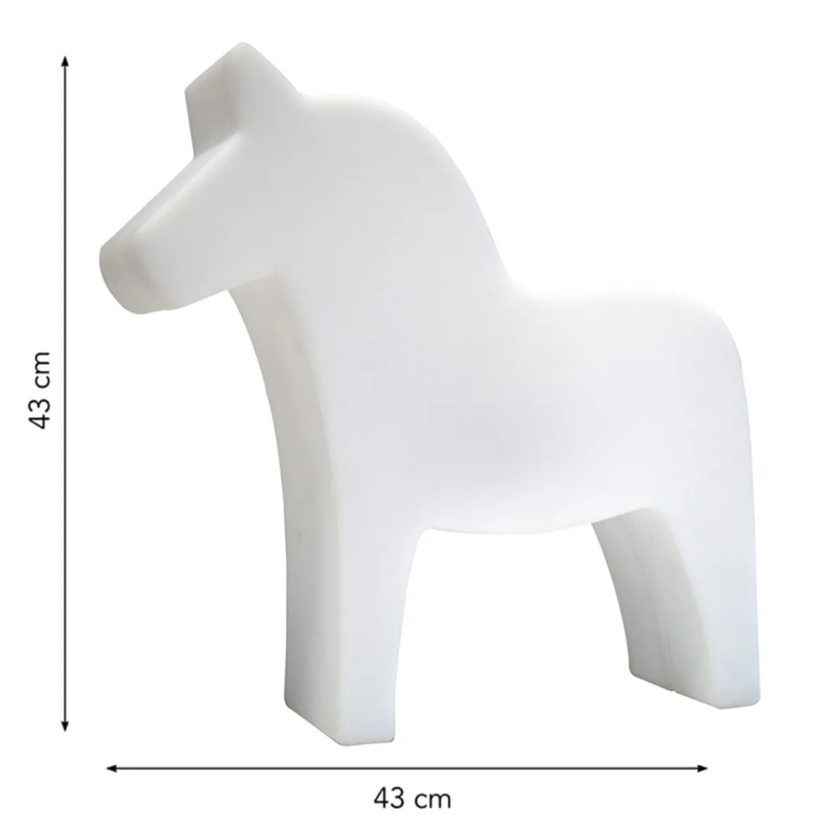 8 seasons design Shining Horse RGB LED Dekoleuchte