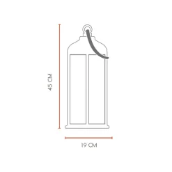 8 seasons design Shining Lantern LED Solar- / Dekoleuchte