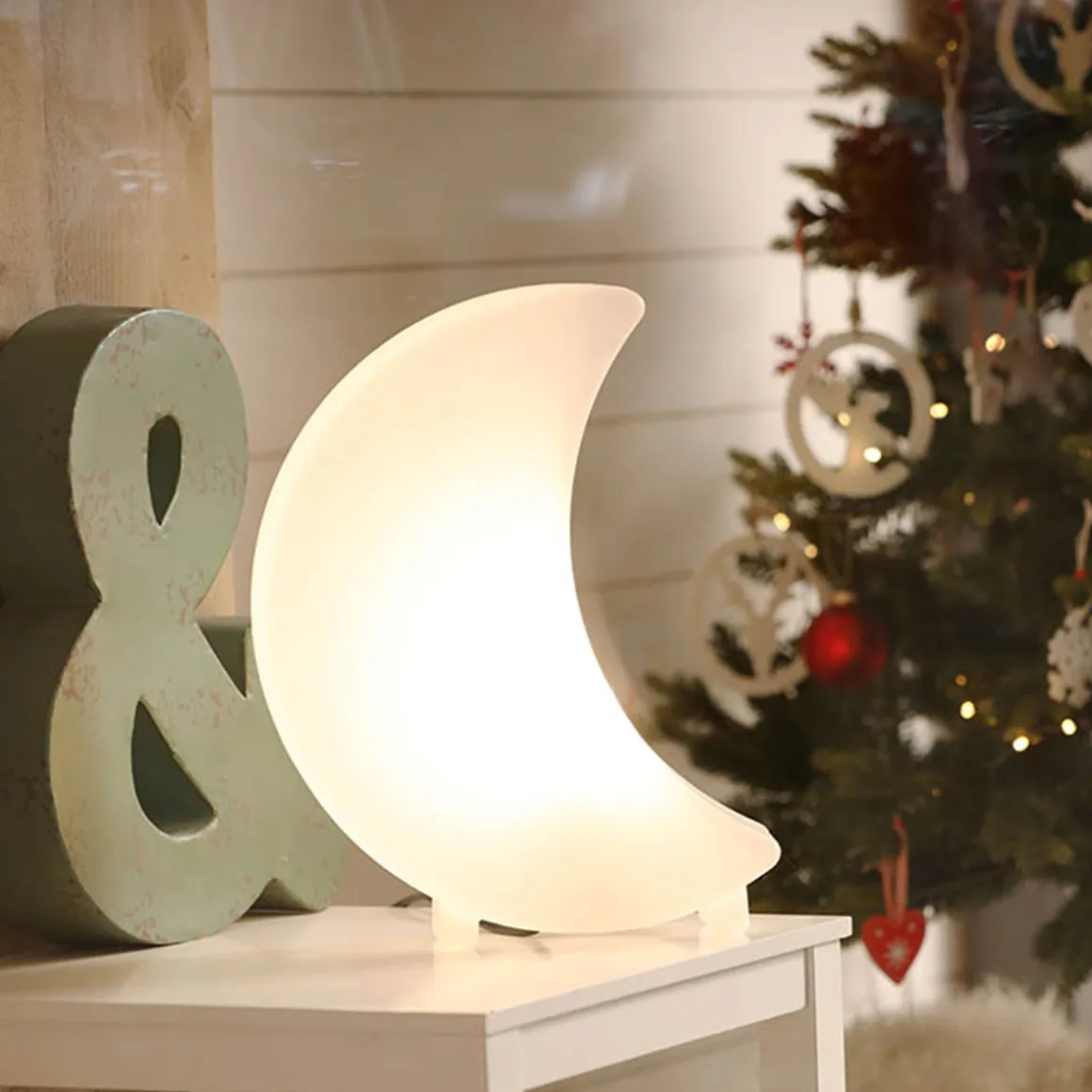 8 seasons design Shining Moon Dekoleuchte