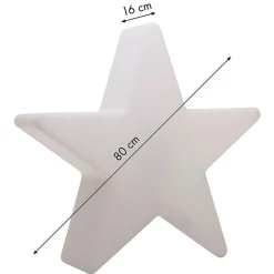 8 seasons design Shining Star Dekoleuchte, Höhe: 71,5 cm