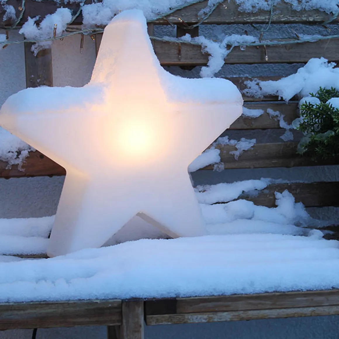 8 seasons design Shining Star und Tree RGB LED Dekoleuchte, 2er-Set