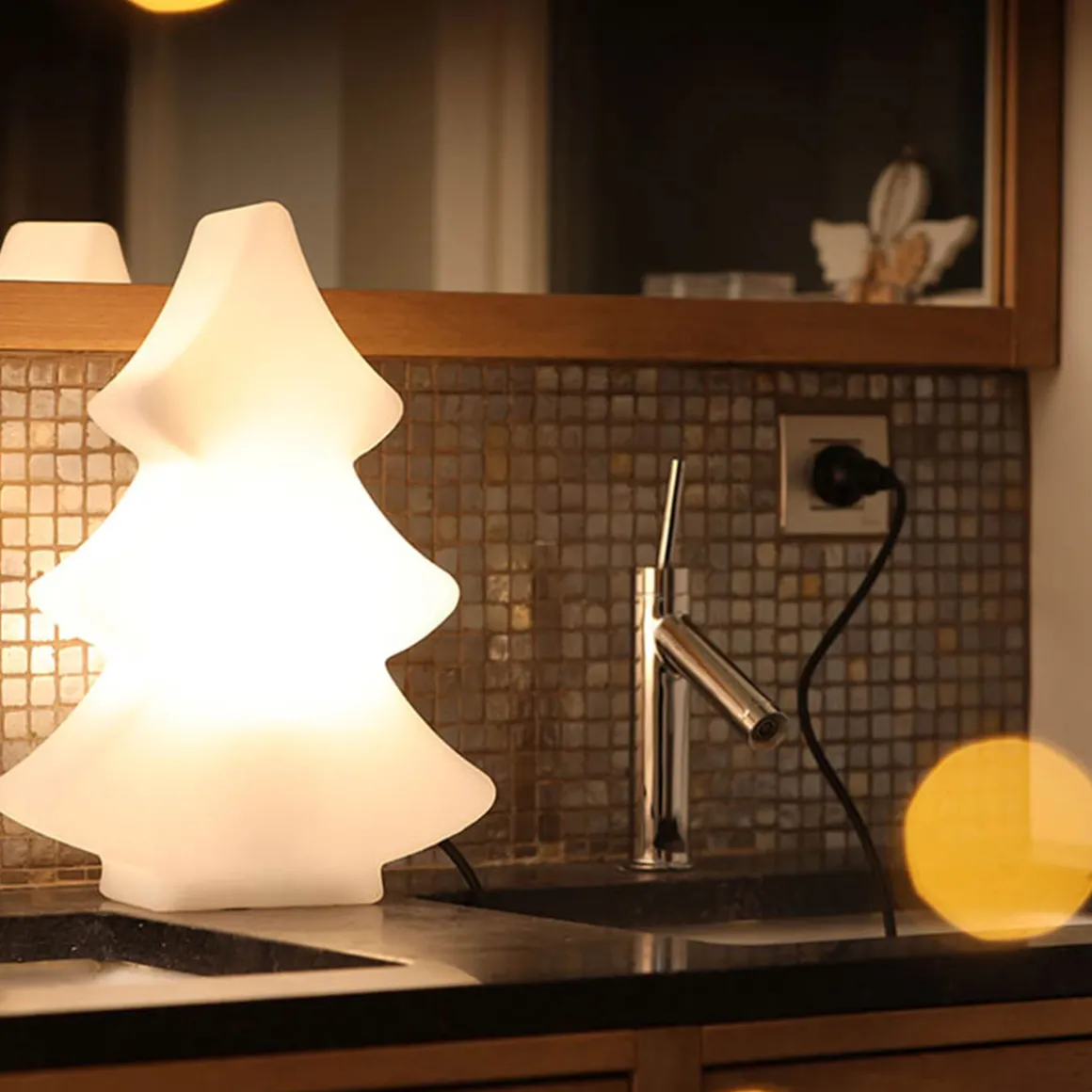 8 seasons design Shining Star und Tree RGB LED Dekoleuchte, 2er-Set