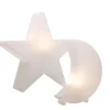 8 seasons design Shining Star und Moon Dekoleuchte, 2er-Set