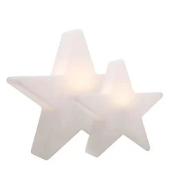 8 seasons design Shining Star Dekoleuchte 40 und 60 cm, 2er-Set