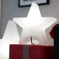 8 seasons design Shining Star Dekoleuchte 40 und 60 cm, 2er-Set