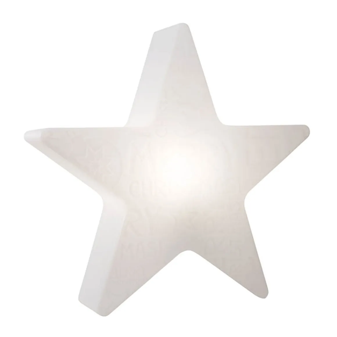 8 seasons design Shining Star Merry Christmas Dekoleuchte, Höhe: 54 cm