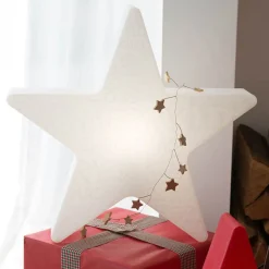 8 seasons design Shining Star Merry Christmas Dekoleuchte, Höhe: 54 cm