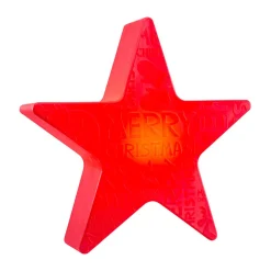 8 seasons design Shining Star Merry Christmas Dekoleuchte, Höhe: 54 cm