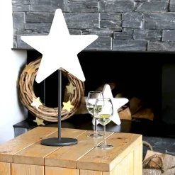 8 seasons design Shining Window Star LED Akkuleuchte