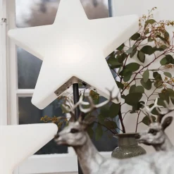 8 seasons design Shining Window Star LED Akkuleuchte