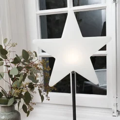 8 seasons design Shining Window Star LED Akkuleuchte