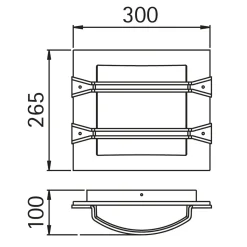 Albert 6262 Außenwandleuchte