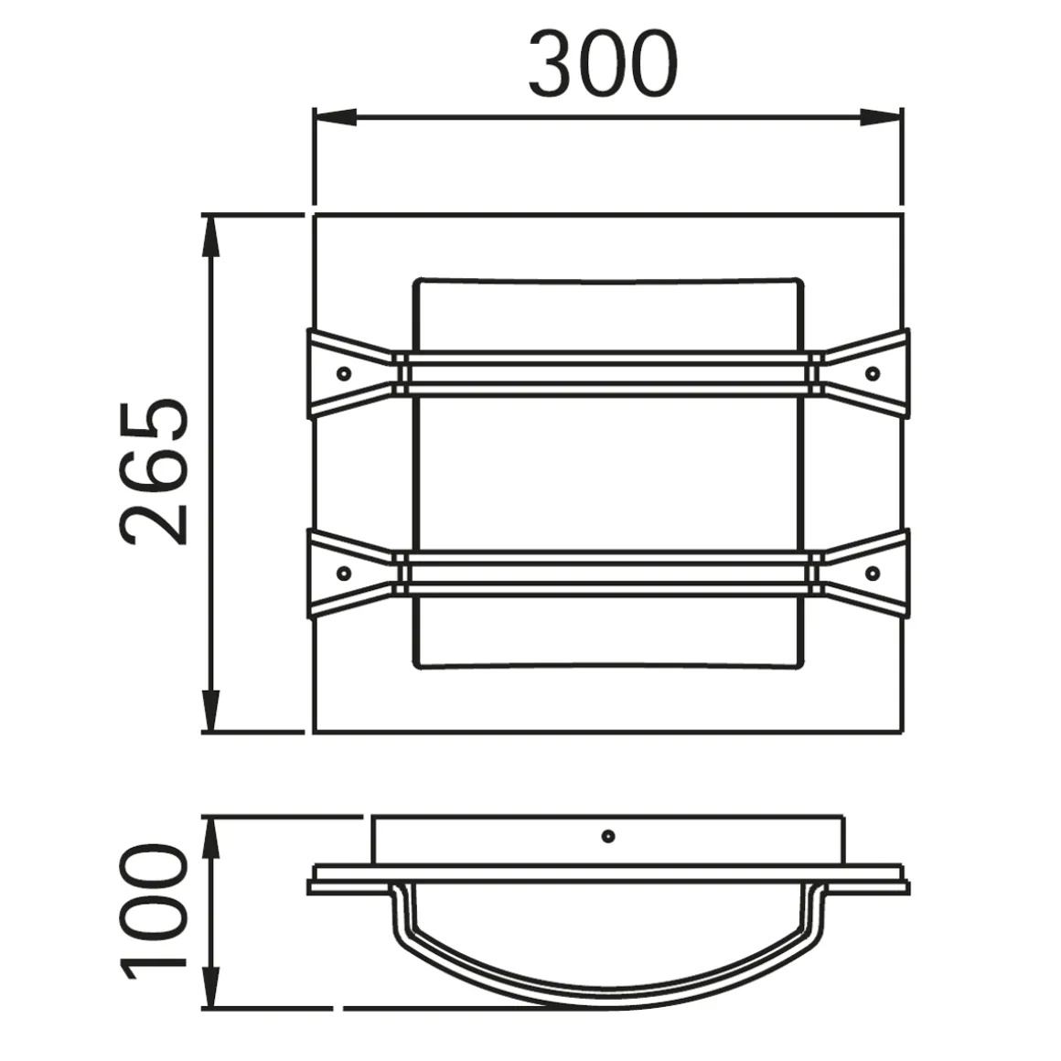 Albert 6262 Außenwandleuchte