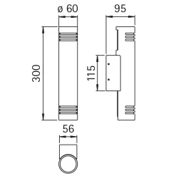 Albert 690208 Außenwandleuchte