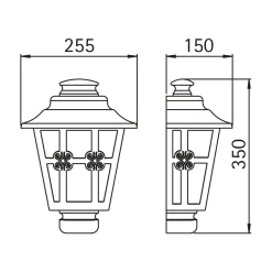 Albert 3227 Außenwandleuchte
