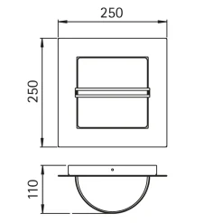 Albert 6058 Außenwandleuchte
