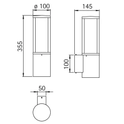 Albert 0311 Außenwandleuchte