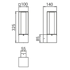 Albert 690335 Außenwandleuchte