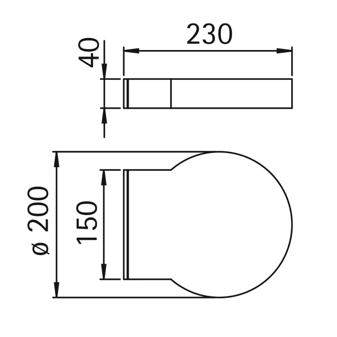 Albert 0290 Außenwandleuchte