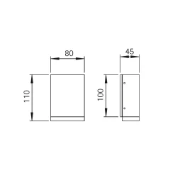 Albert 0325 Außenwandleuchte