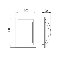 Albert 6199 Außenwandleuchte