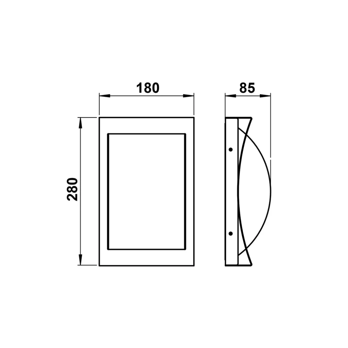 Albert 696217 Außenwandleuchte