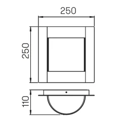 Albert 69618 Außenwandleuchte