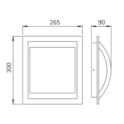 Albert 6202 Außenwandleuchte