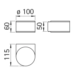 Albert 0234 Außenwandleuchte, Auslaufmodell
