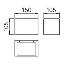 Albert 69636 Außenwandleuchte LED