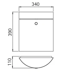 Albert 690743 Briefkasten