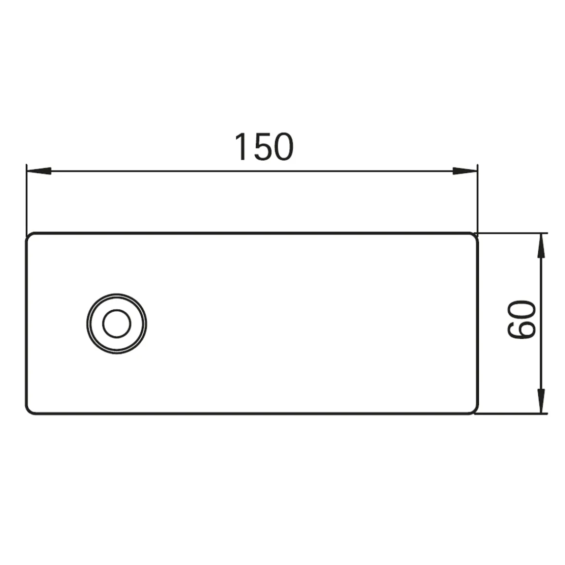 Albert 690781 Klingelplatte