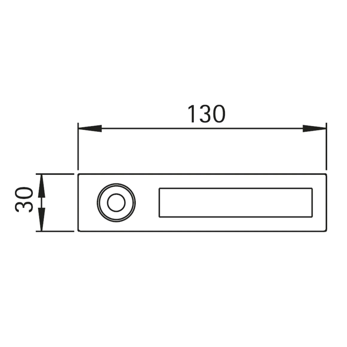 Albert 690940/1 Klingelplatte