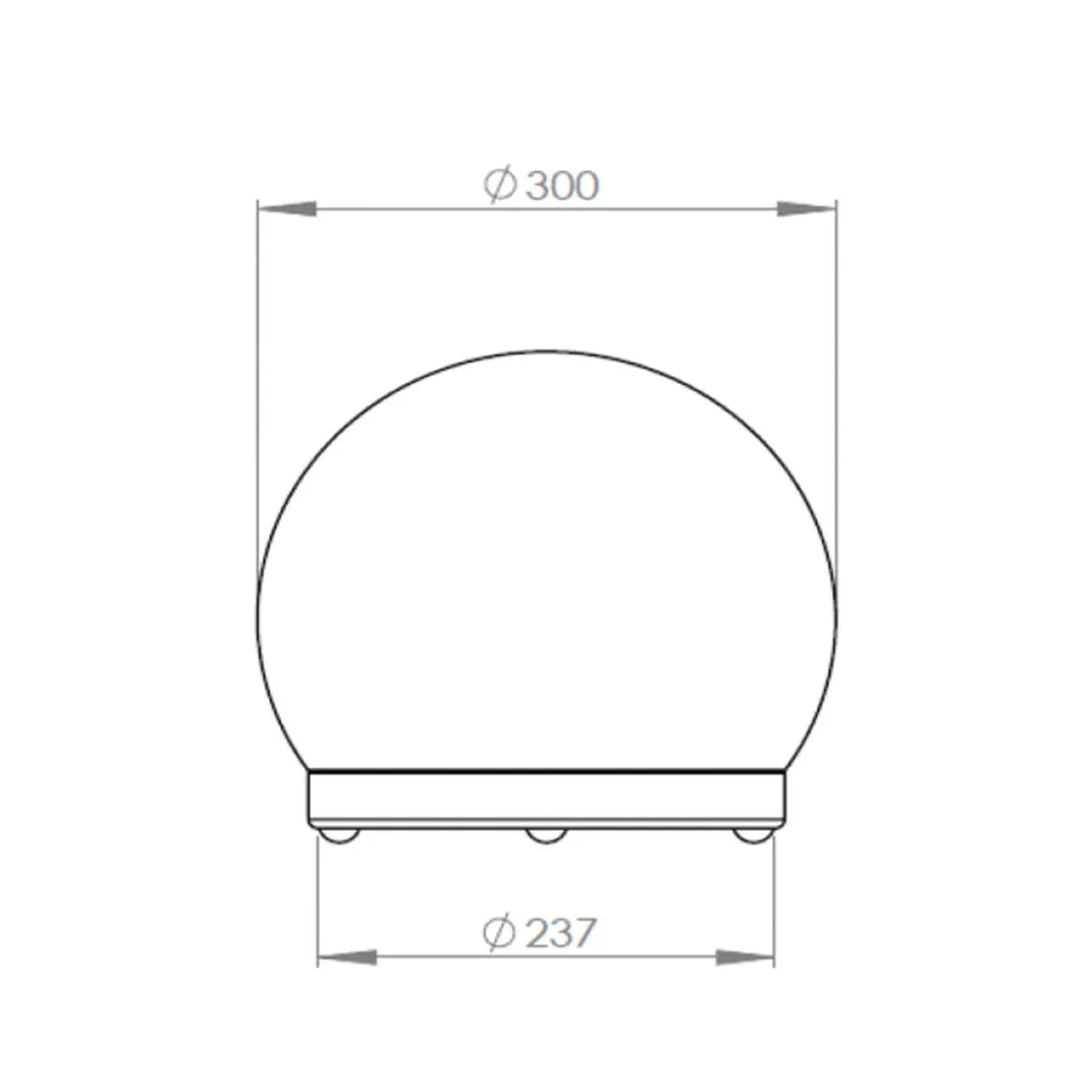 Albert 6943 Kugelleuchte