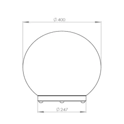 Albert 6943 Kugelleuchte