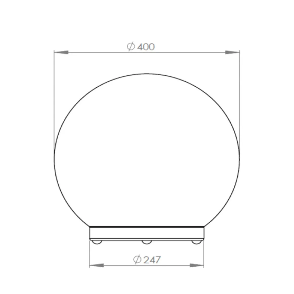 Albert 6943 Kugelleuchte