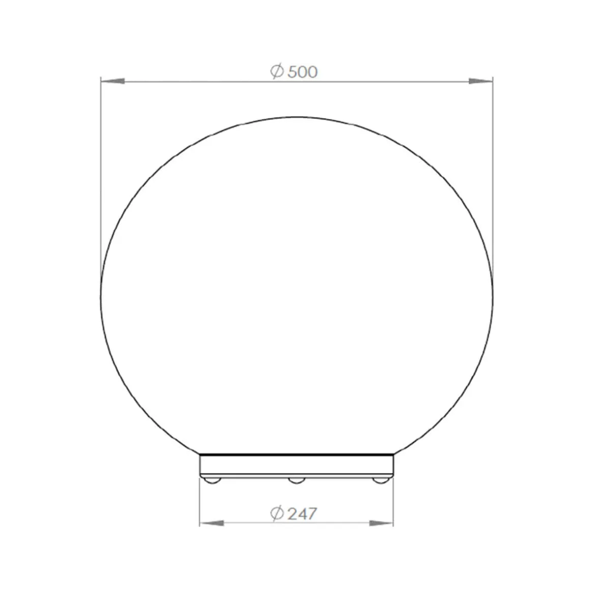 Albert 6943 Kugelleuchte