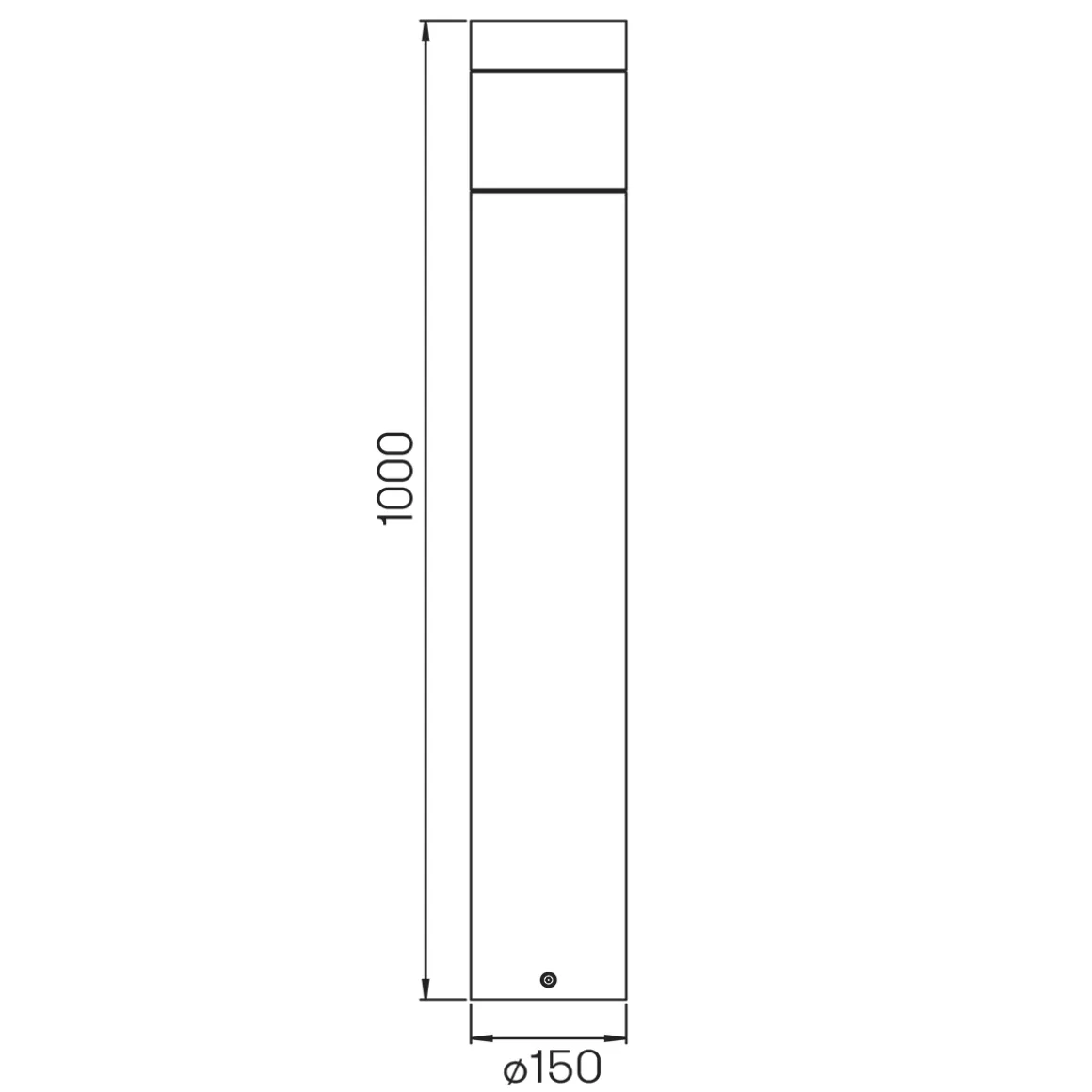 Albert 2274 LED Pollerleuchte