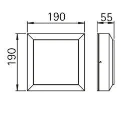 Albert 6560 LED Wand- / Deckenleuchte