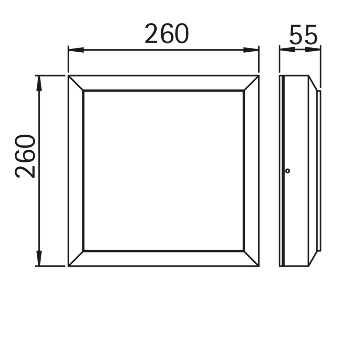 Albert 6561 LED Wand- / Deckenleuchte