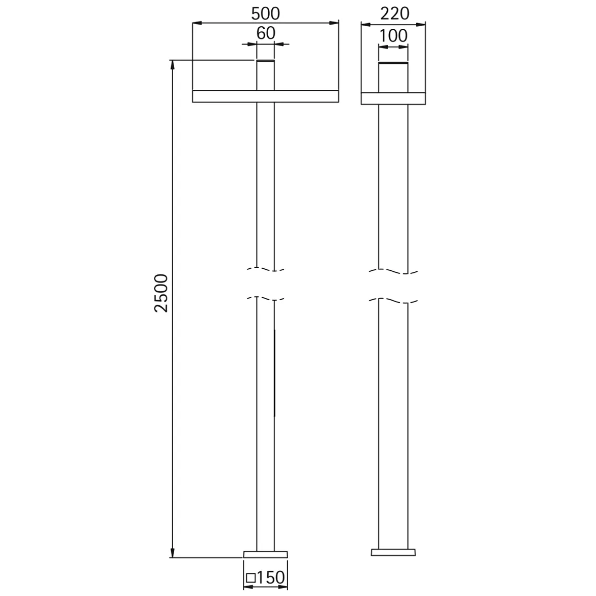 Albert 0863 Mastleuchte