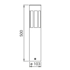 Albert 690505 Sockelleuchte