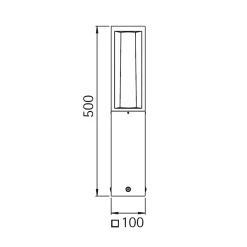 Albert 0508 Sockelleuchte