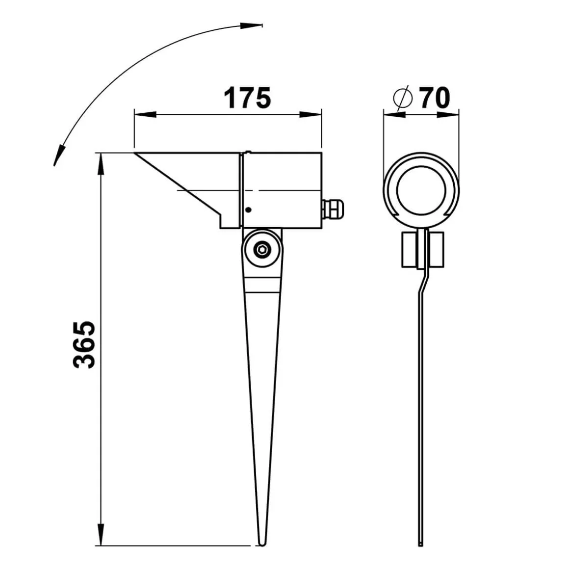 Albert 622395 Spießstrahler